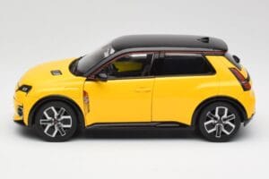 Renault 5 E-Tech Pop Gul & Sort Norev 1:18 185500 Metal — billede 6 af 8