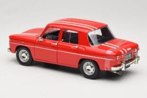 Renault 8 Gordini Rød Solido 1:18 9018-M1 Metal — billede 7 af 8