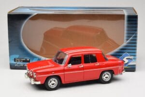 Renault 8 Gordini Rød Solido 1:18 9018-M1 Metal — billede 8 af 8