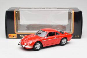 Alpine A110 1600S Rød Maisto 1:18 50322 Metal — billede 8 af 8