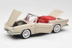 Renault Caravelle Cabriolet Beige Norev 1:18 185150 Metal — billede 2 af 8