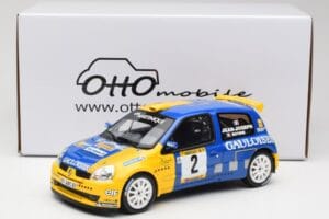 Renault Clio II S1600 #2 S. Joseph Jean / J. Boyere Barum Rally 2004 Otto 1:18 OT1152 Resin — billede 6 af 6