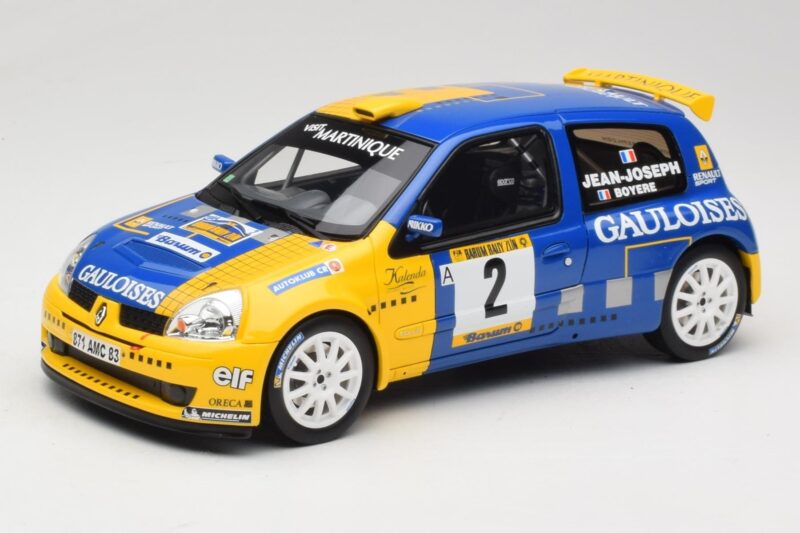 Renault Clio II S1600 #2 S. Joseph Jean / J. Boyere Barum Rally 2004 Otto 1:18 OT1152 Resin