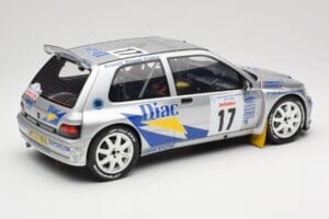 Renault Clio Maxi #17 J. Ragnotti / G. Thimonier Tour de Corse 1995 Otto 1:12 G090 Resin — billede 2 af 6