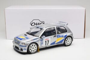 Renault Clio Maxi #17 J. Ragnotti / G. Thimonier Tour de Corse 1995 Otto 1:12 G090 Resin — billede 6 af 6