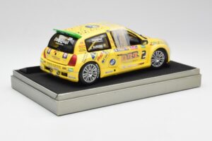 Renault Clio Sport #2 E. Rangoni Renault Clio Trophy Winner 2000 Universal Hobbies 1:18 7711218616 Metal — billede 2 af 6