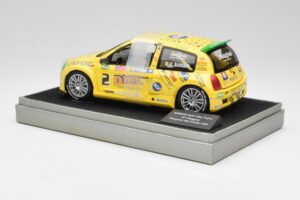 Renault Clio Sport #2 E. Rangoni Renault Clio Trophy Winner 2000 Universal Hobbies 1:18 7711218616 Metal — billede 5 af 6