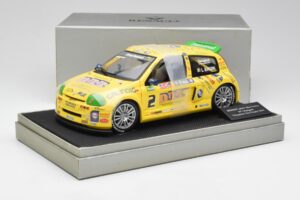 Renault Clio Sport #2 E. Rangoni Renault Clio Trophy Winner 2000 Universal Hobbies 1:18 7711218616 Metal — billede 6 af 6