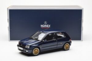 Renault Clio Williams Mk1 Blå Norev 1:18 185230 Metal — billede 8 af 8