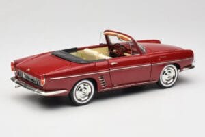 Renault Floride Cabriolet Rød Norev 1:18 185175 Metal — billede 3 af 8