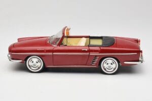 Renault Floride Cabriolet Rød Norev 1:18 185175 Metal — billede 4 af 8