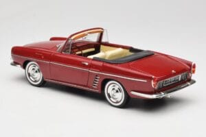 Renault Floride Cabriolet Rød Norev 1:18 185175 Metal — billede 7 af 8