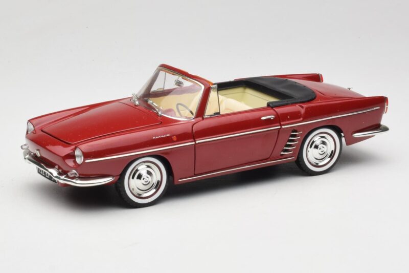 Renault Floride Cabriolet Rød Norev 1:18 185175 Metal
