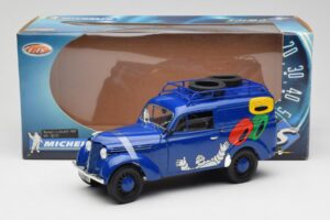 Renault Juvaquatre Michelin Blue Solido 1:18 82008 Metal — billede 8 af 8