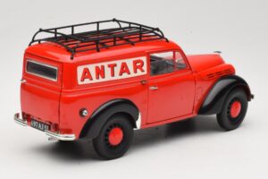 Renault Juvaquatre Utilitaire Rød Solido 1:18 8424 Metal — billede 3 af 8