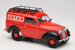 Renault Juvaquatre Utilitaire Rød Solido 1:18 8424 Metal — billede 6 af 8