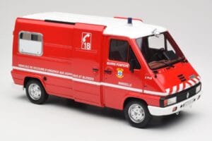 Renault Master T30 VSAB Brandvæsen Rød Otto 1:18 OT1107 Resin — billede 4 af 6