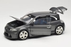 Renault Megane Mk2 RS Vampire Grey Norev 1:18 185101 Metal — billede 2 af 8