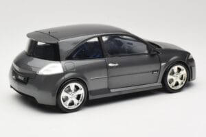 Renault Megane Mk2 RS Vampire Grey Norev 1:18 185101 Metal — billede 3 af 8