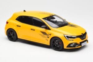 Renault Megane RS Mk4 Ultime Sirius Gul Norev 1:18 185395 Metal — billede 4 af 6