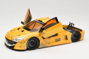 Renault Megane Trophy Showcar Gul Eurocup Megane Trophy 2011 Norev 1:18 185109 Metal — billede 2 af 8