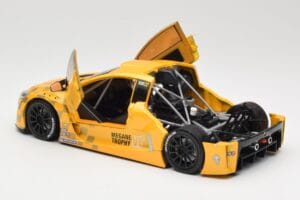 Renault Megane Trophy Showcar Gul Eurocup Megane Trophy 2011 Norev 1:18 185109 Metal — billede 5 af 8