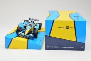 Renault R25 #5 F. Alonso 2nd Place British GP 2005 Minichamps 1:18 147051105 Metal — billede 6 af 6