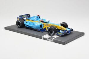 Renault R25 #5 F. Alonso 2nd Place British GP 2005 Minichamps 1:18 117051105 Metal — billede 4 af 6