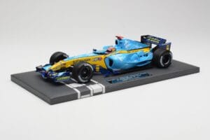 Renault R25 #5 F. Alonso 2nd Place British GP 2005 Minichamps 1:18 117051105 Metal — billede 5 af 6