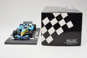 Renault R25 #5 F. Alonso 2nd Place British GP 2005 Minichamps 1:18 117051105 Metal — billede 6 af 6