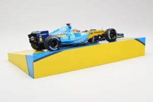 Renault R25 #5 F. Alonso 2nd Place British GP 2005 Minichamps 1:18 147051105 Metal — billede 3 af 6