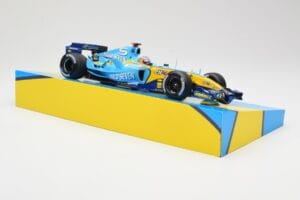 Renault R25 #5 F. Alonso 2nd Place British GP 2005 Minichamps 1:18 147051105 Metal — billede 4 af 6