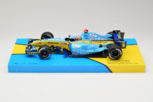 Renault R25 #5 F. Alonso Renault F1 Team San Marino Grand Prix Winner 2005 Minichamps 1:18 147050405 Metal