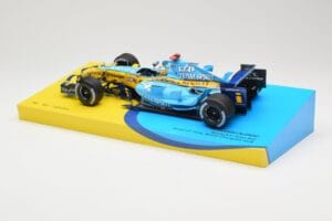 Renault R26 #1 F. Alonso F1 World Champion Brazilian GP 2006 Minichamps 1:18 147061801 Metal — billede 5 af 6