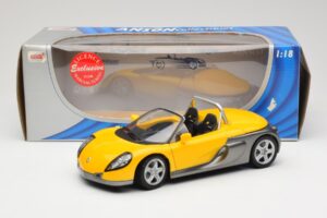 Renault Sport Spider Gul Anson 1:18 30350-R1 Metal — billede 8 af 8
