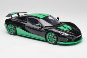 Rimac Nevera Record Monochrome Sort GT Spirit 1:18 GT916 Resin — billede 4 af 6