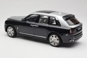 Rolls-Royce Cullinan Sort & Sølv OEM 1:18 ROLLS001 Metal — billede 7 af 8