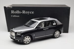 Rolls-Royce Cullinan Sort & Sølv OEM 1:18 ROLLS001 Metal — billede 8 af 8