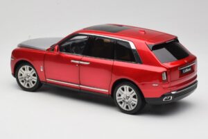 Rolls-Royce Cullinan Rød Med Shadow Wheels OEM 1:18 028-18A Metal — billede 7 af 8