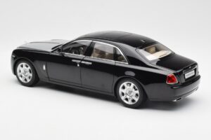 Rolls-Royce Ghost Sort & Sølv Kyosho 1:18 008802BKS2 Metal — billede 7 af 8