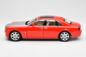 Rolls-Royce Ghost Rød & Sølv Kyosho 1:18 008802RS Metal — billede 4 af 8