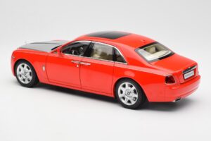 Rolls-Royce Ghost Rød & Sølv Kyosho 1:18 008802RS Metal — billede 7 af 8