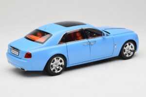 Rolls-Royce Ghost Series I Lysblå Kyosho 1:18 08802LB Metal — billede 3 af 8
