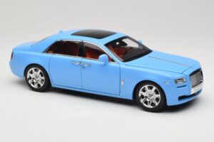 Rolls-Royce Ghost Series I Lysblå Kyosho 1:18 08802LB Metal — billede 6 af 8