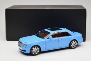 Rolls-Royce Ghost Series I Lysblå Kyosho 1:18 08802LB Metal — billede 8 af 8
