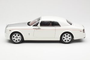 Rolls-Royce Phantom Coupe English Hvid Sølv Kyosho 1:18 08861EW Metal — billede 4 af 8