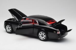 Rolls-Royce Phantom Coupe Diamond Sort Kyosho 1:18 08862DBK Metal — billede 5 af 8