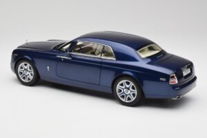 Rolls-Royce Phantom Coupe Metropolitan Blå Kyosho 1:18 08862BLM Metal — billede 7 af 8