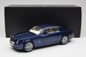 Rolls-Royce Phantom Coupe Metropolitan Blå Kyosho 1:18 08862BLM Metal — billede 8 af 8