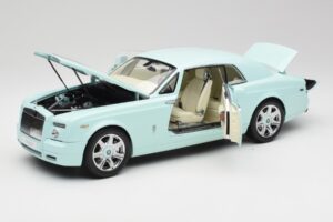 Rolls-Royce Phantom Coupe Turchese Blå Kyosho 1:18 08862TBL Metal — billede 2 af 8